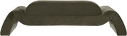 Austin 107" Velvet Upholstered Upholstered Sofa in Green - 44008Green-S