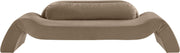 Austin 107" Velvet Upholstered Upholstered Sofa in Taupe - 44008Taupe-S
