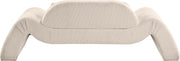 Austin 87.5" Corduroy Upholstered Loveseat in Beige - 44009Beige-L