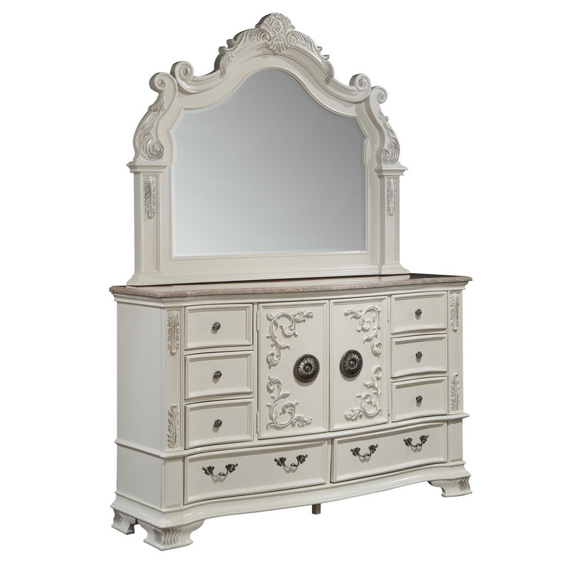 Austin Dresser W/ Marble Top - B585-1