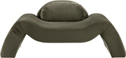 Austin Velvet Upholstered Accent Chair in Green - 44008Green-C