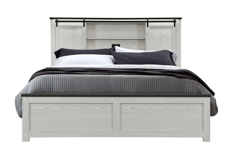 Ava Beige King Bed - AVA-BEIGE-KB