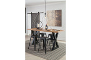 Avalbane Clear/Gray Pendant Light - Gate FurniturePendant