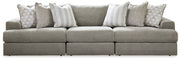 Avaliyah Ash 3 - Piece Sofa - Gate FurnitureSofa