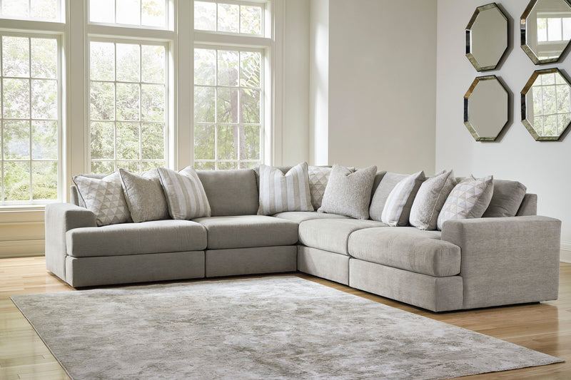 Avaliyah Ash 5 - Piece Sectional - Gate FurnitureSectional
