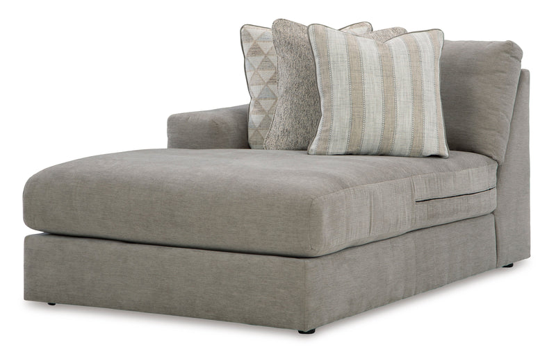 Avaliyah Ash 6 - Piece LAF Chaise Sectional - Gate FurnitureSectional