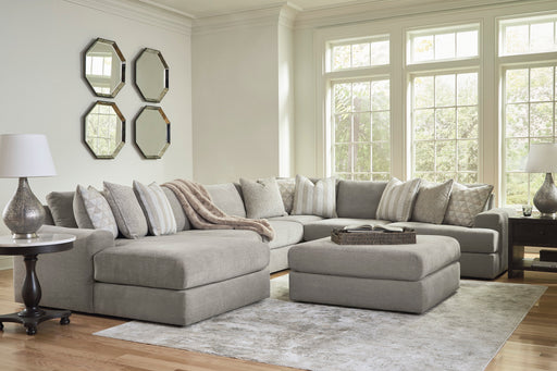 Avaliyah Ash 7 - Piece LAF Chaise Sectional - Gate FurnitureSectional
