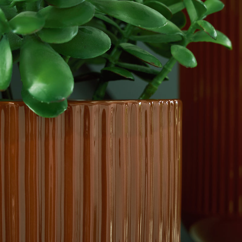 Avalyah Burnt Umber Vase - A2900021V