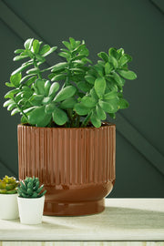 Avalyah Burnt Umber Vase (Set of 2) - A2900021