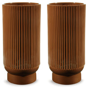 Avalyah Burnt Umber Vase (Set of 2) - A2900023