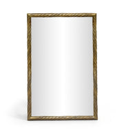 Avara 20" W x 31" H Iron Frame Mirror in Gold - 66073Gold-M31