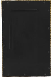 Avara 20" W x 31" H Iron Frame Mirror in Gold - 66073Gold-M31