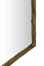Avara 20" W x 31" H Iron Frame Mirror in Gold - 66073Gold-M31