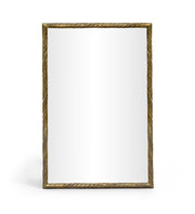 Avara 31" W x 47" H Iron Frame Mirror in Gold - 66073Gold-M47