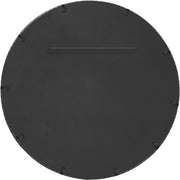 Avara 36" W x 36" H Iron Frame Mirror in Silver - 66071Silver-M36