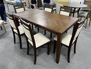 Avasa Brown 6-Piece Dining Room Set from Crown Mark - Luna Furniture