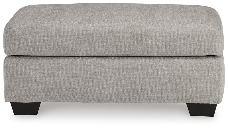 Avenal Park Chair and Ottoman in Flannel - PKG019290