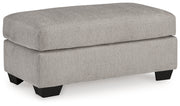 Avenal Park Chair and Ottoman in Flannel - PKG019290