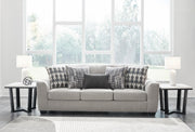 Avenal Park Flannel Sofa and 2 Loveseats - 50805U4