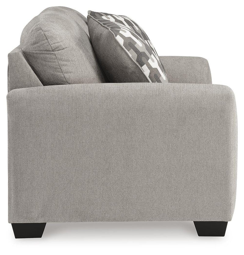 Avenal Park Flannel Sofa and 2 Loveseats - 50805U4