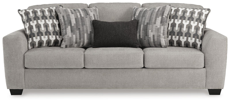 Avenal Park Flannel Sofa and 2 Loveseats - 50805U4
