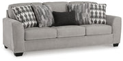 Avenal Park Flannel Sofa and 2 Loveseats - 50805U4
