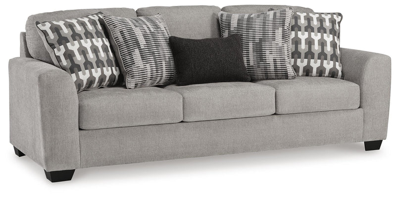 Avenal Park Flannel Sofa and 2 Loveseats - 50805U4