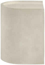 Avenda Concrete End Table in Beige - 646Sand-ET