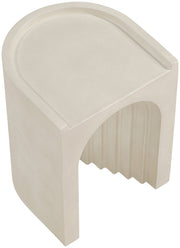 Avenda Concrete End Table in Beige - 646Sand-ET