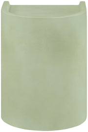 Avenda Concrete End Table in Green - 646Green-ET