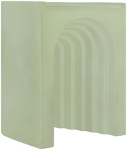 Avenda Concrete End Table in Green - 646Green-ET