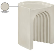 Avenda Concrete End Table in Taupe - 646Taupe-ET