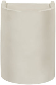 Avenda Concrete End Table in Taupe - 646Taupe-ET