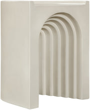 Avenda Concrete End Table in Taupe - 646Taupe-ET
