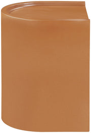 Avenda Concrete End Table in Terracotta - 646Terracotta-ET