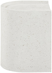 Avenda Concrete End Table in Terrazzo - 646Trzo-ET