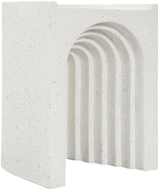 Avenda Concrete End Table in Terrazzo - 646Trzo-ET