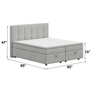 Avenia Eastern King Bed w/Storage - BD07211EK