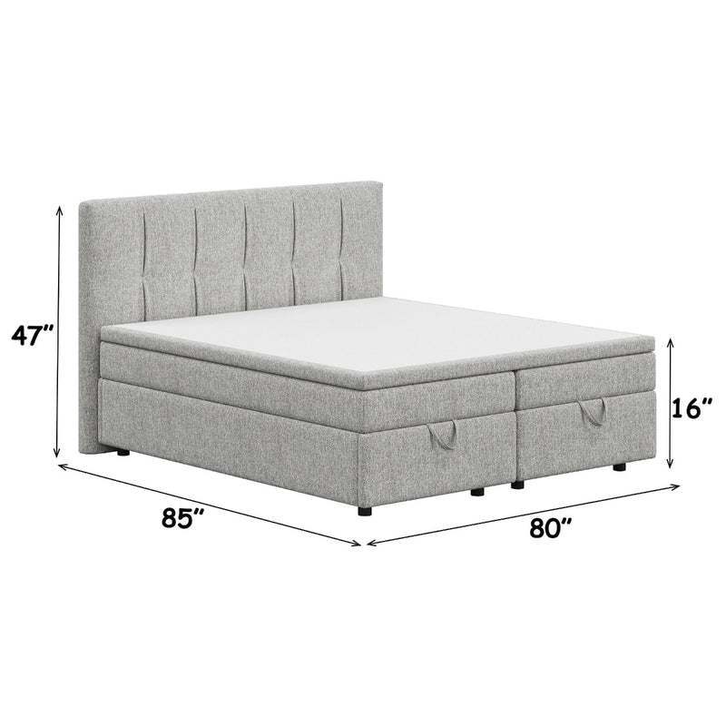 Avenia Eastern King Bed w/Storage - BD07211EK