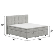 Avenia Queen Bed w/Storage - BD07212Q
