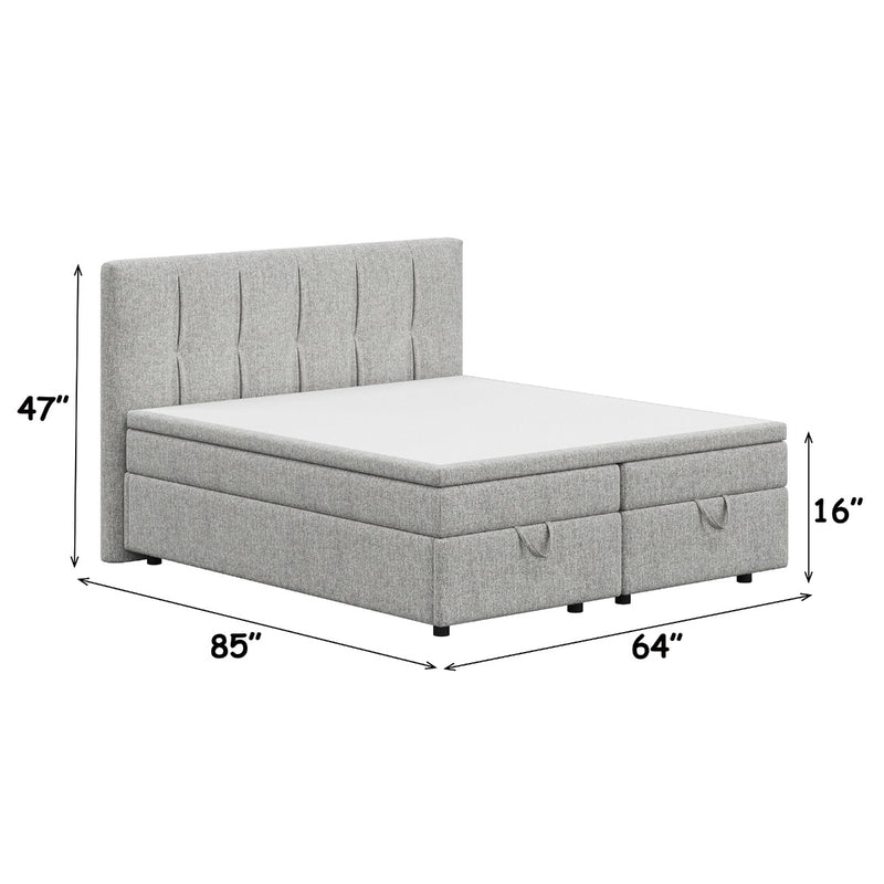 Avenia Queen Bed w/Storage - BD07212Q