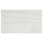 Averill 72-inch Rectangular White Marble Top Dining Table Coffee Bean - 121291