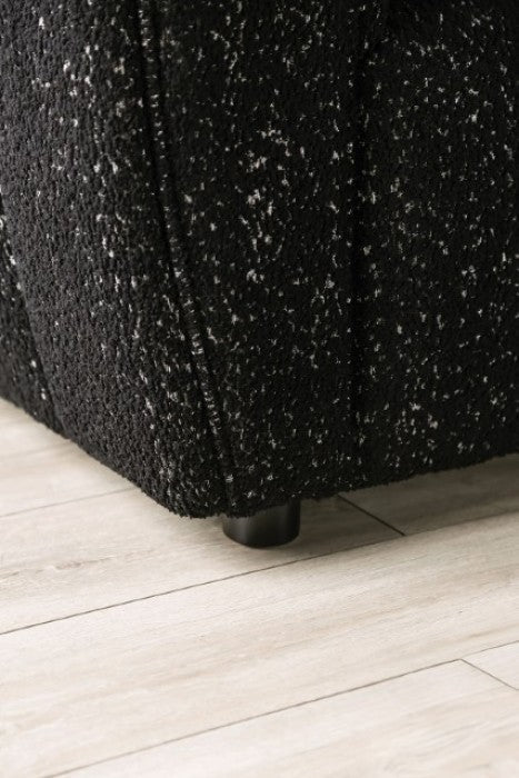Aversa Black Sofa - FM61002BK-SF