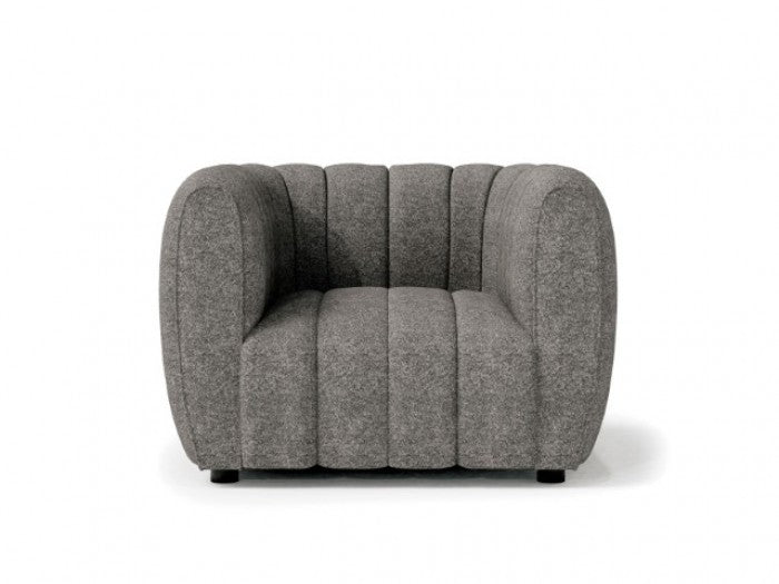 Aversa Charcoal Gray Chair - FM61002GY-CH