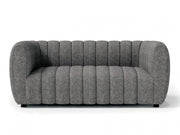 Aversa Charcoal Gray Loveseat - FM61002GY-LV