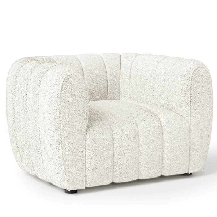 Aversa Off-White Chair - FM61002WH-CH