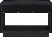 Avery Solid Wood And Ash Veneer Nightstand in Black - 872Black-NS