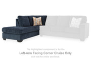 Aviemore Ink Left-Arm Facing Corner Chaise - 2430316