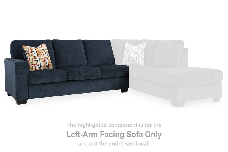 Aviemore Ink Left-Arm Facing Sofa - 2430366