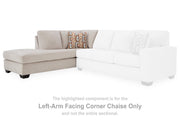 Aviemore Stone Left-Arm Facing Corner Chaise - 2430516